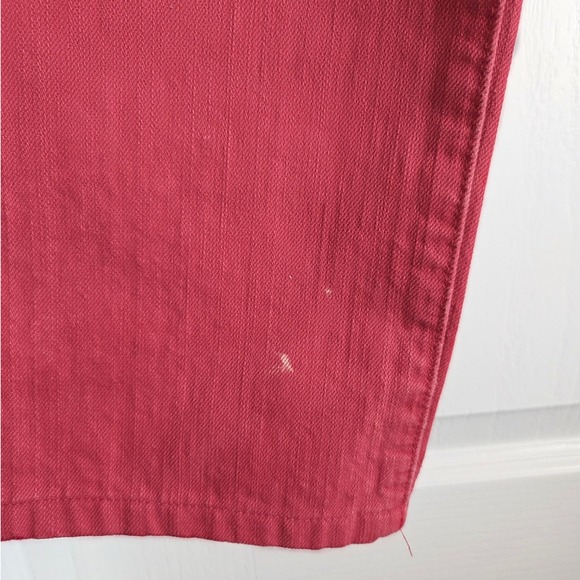 Denim & Supply Ralph Lauren Distressed Red Slim Fit Jeans Mens 34x32 Edgy Biker - Picture 8 of 8